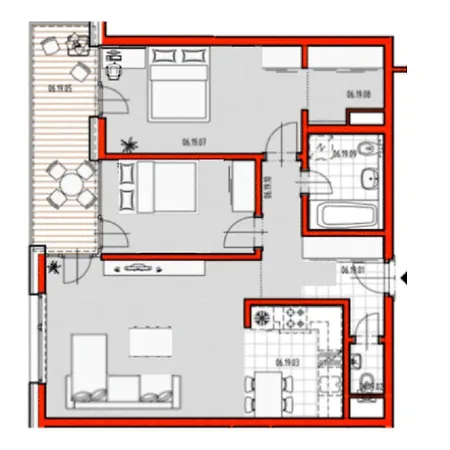 Mills - Free Parking - Balcony With View - Close To Nivy Mall Apartment *